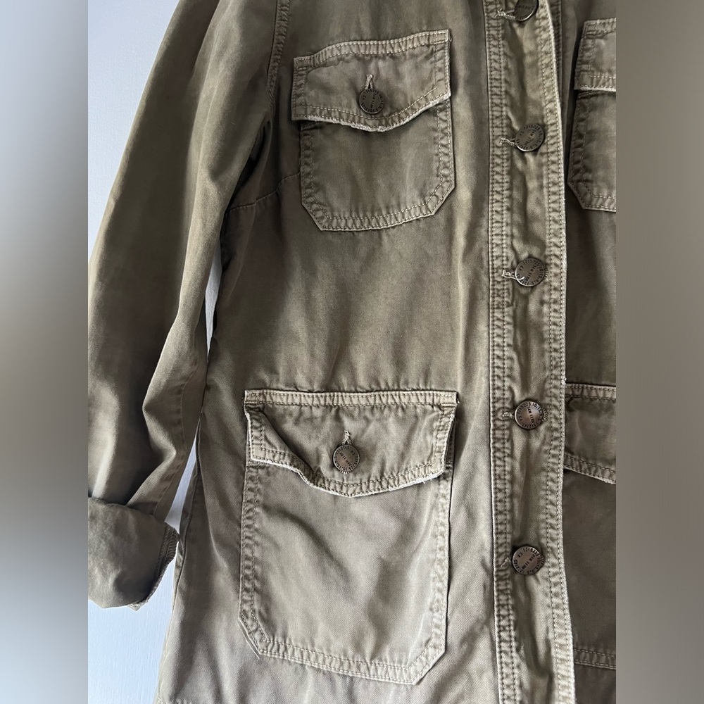 Current Elliot Nordstrom Army Green The Commander Military Jacket Size 1 Small - Picture 6 of 13